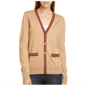 Tori Burch Madeline Cardigan - Camel